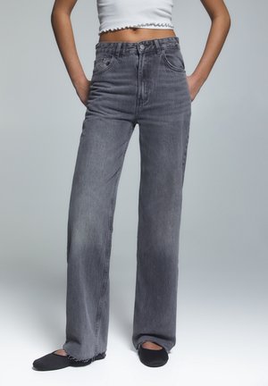 Džíny Straight Fit - grey