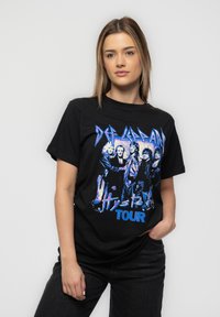 Paradiso Clothing DEF LEPPARD HYSTERIA TOUR - Print T-shirt - black