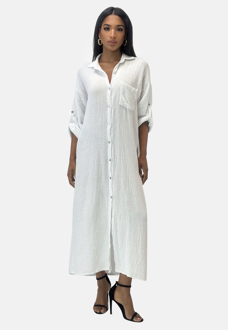Elara Vestito lungo - weiß