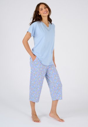 Damart COURT CLIMATYL SET - Pyjama - bleu feuillage
