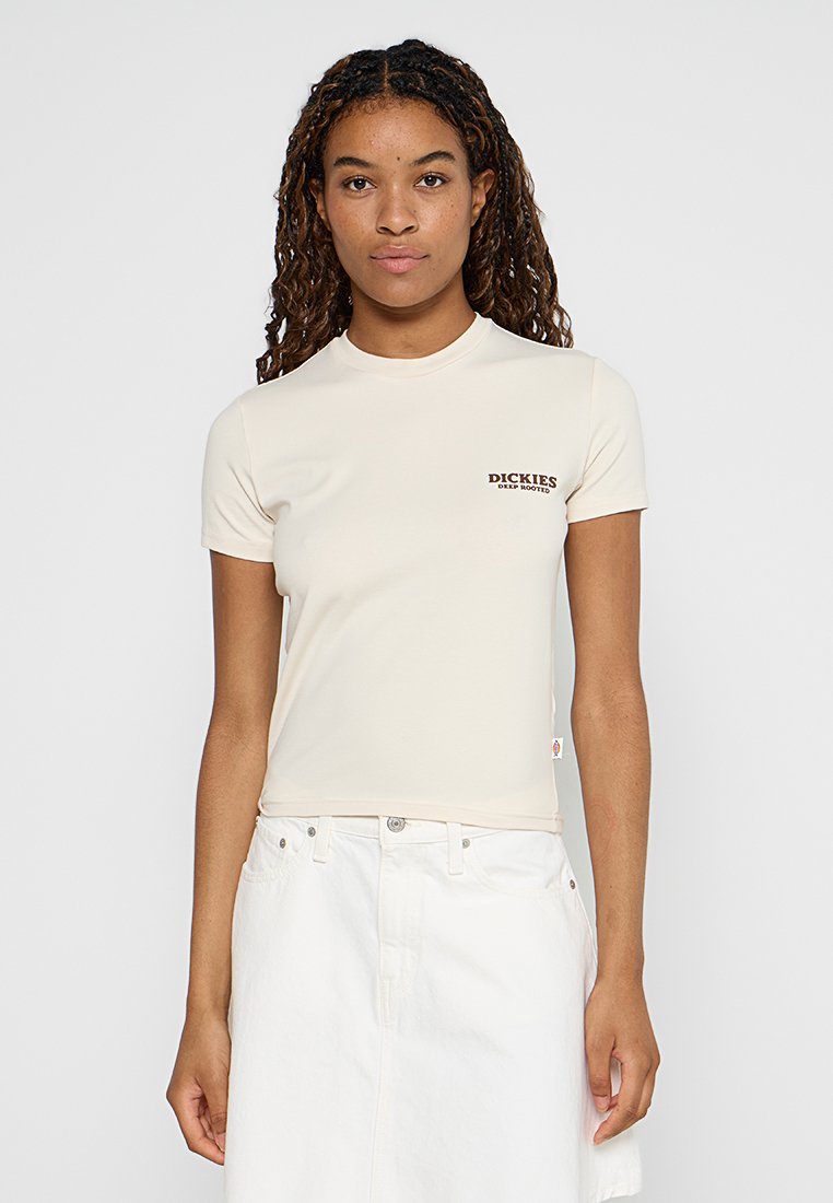 Dickies T-shirt print crème