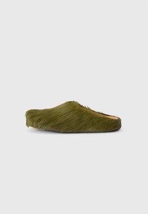 Slippers - deep sage
