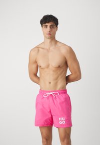 HUGO - PAOL - Swimming shorts - medium pink Thumbnail Image 1