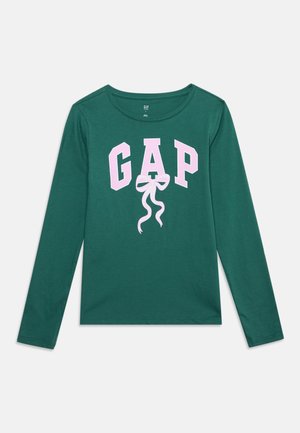 GAP, LOGO - Блуза с дълги ръкави - posy green