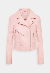 ONLY Jacka i konstläder - light pink