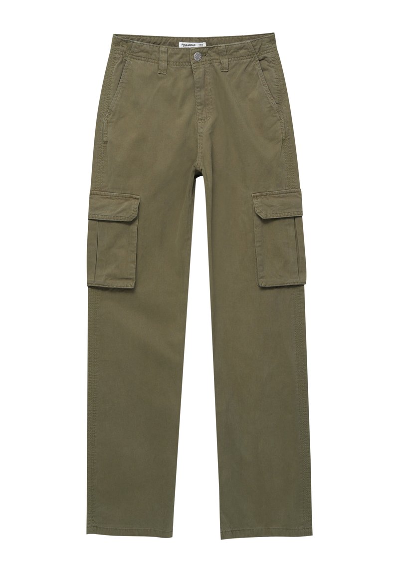 PULL&BEAR Cargobroek kaki PULL&BEAR Cargobroek kaki