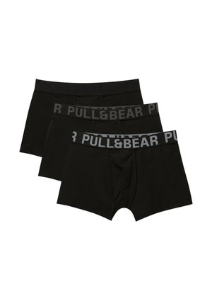 3-PACK - Boxerkalsong - black