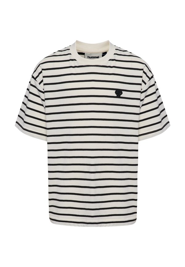 LOOSE STRIPED - T-Shirt print - tofu