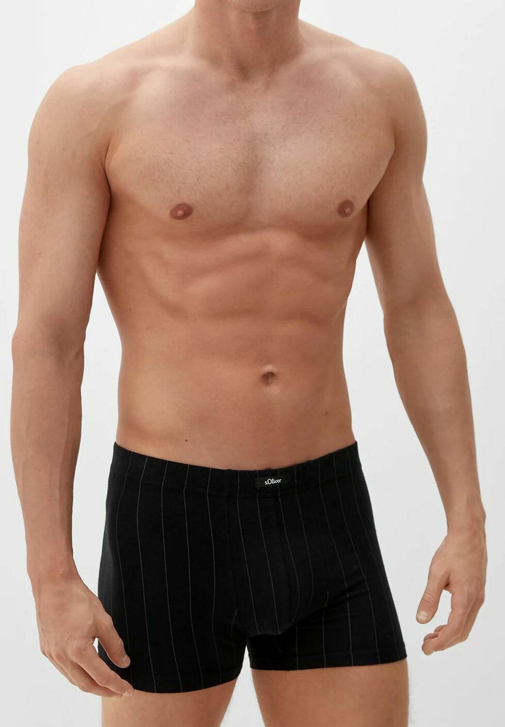 S.Oliver Herren Boxer 3er-Pack – Aus Baumwoll-Stretch, Normale Passform | Bequeme Basic-Unterwäsche Mit Logo-Bündchen