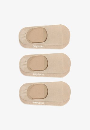 3 PACK - FOOTIE - Calcetines tobilleros - hidden nude sand