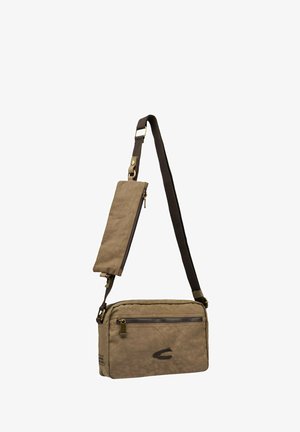 camel active, MIT VERSTELLBAREM SCHULTERRIEMEN - Cross body bag - sand