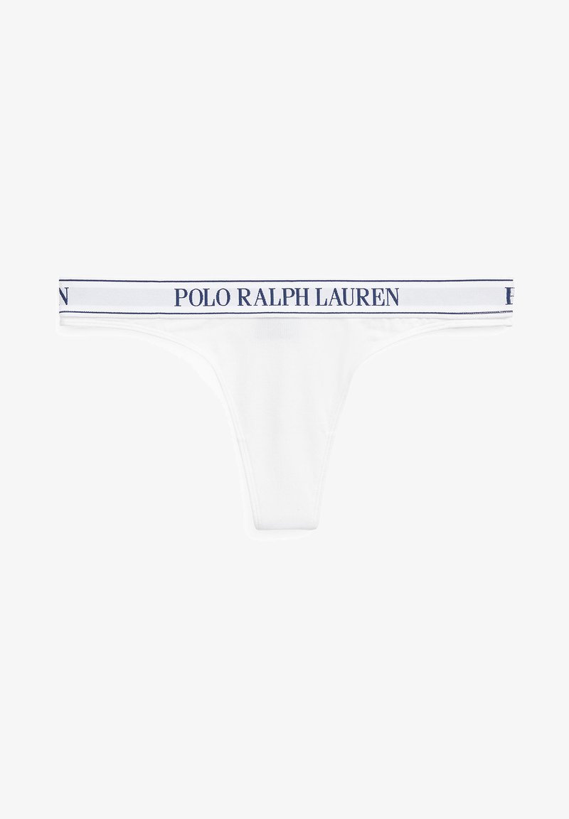 Mid Rise String Polo Ralph Lauren MID RISE THONG - Tanga - weiss/weiß - Zalando