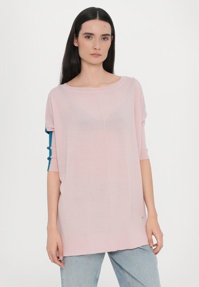 Diane von Furstenberg DIANE SWEATER - Džemperis - pink/light blue