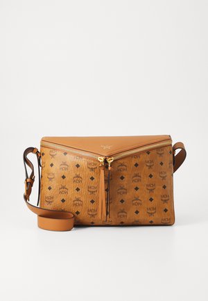 DIAMANT SHOULDER - Håndtasker - cognac