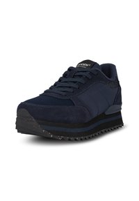 Woden SNEAKERS RONJA PLATEAU - Baskets basses - dark navy