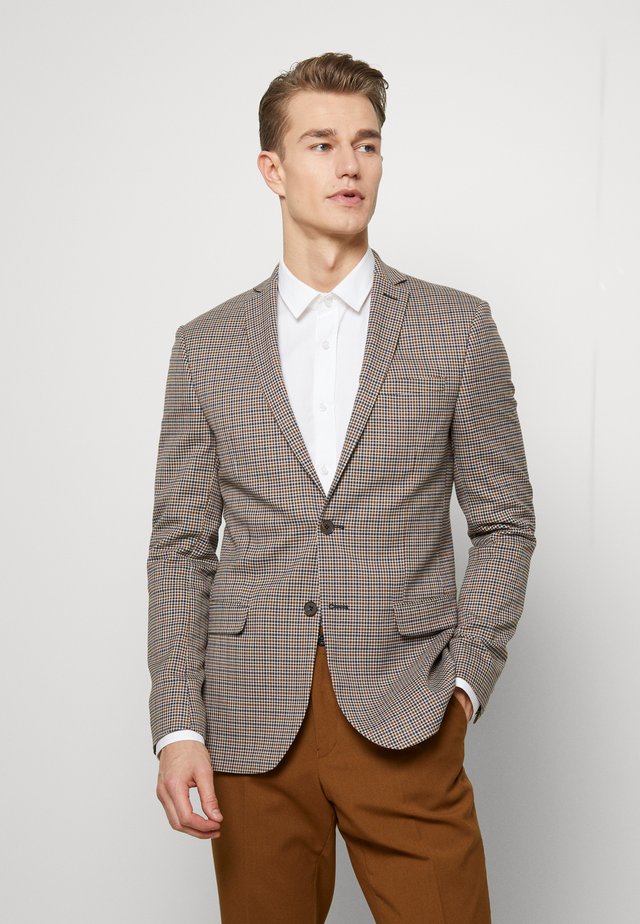 HERITAGE GINGHAM - Dressjakke - brown