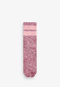 Next STRIPE CUSHION 3 PACK WITH ARCH SUPPORT - REGULAR FIT - Strumpor - pink oatmeal