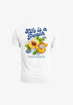 Neverless, Print T-shirt - weiß