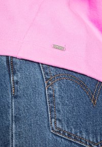 TOM TAILOR DENIM Mikina s kapucí - pink