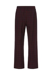 Mc Earl Nachtwäsche Hose - marine rot