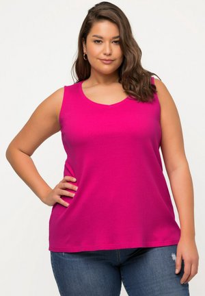 Ulla Popken T-shirt basic - navy blue/blu scuro