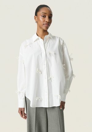 Button-down blouse - broken white