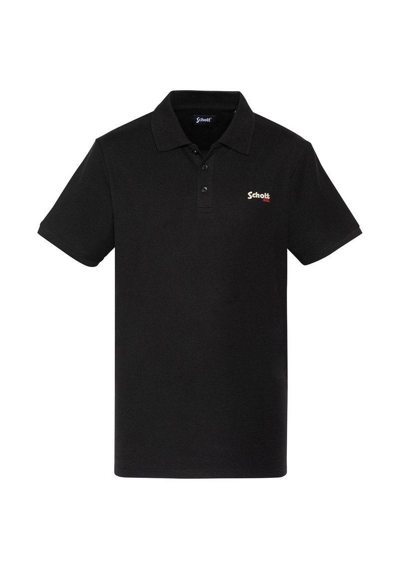 Schott Poloshirt zwart