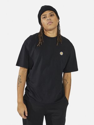 Redefined Rebel TEE BOXY FIT GOTS UNISEX - Tricou cu imprimeu - black