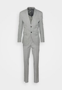 JPRFRANCO CHECK - Kostymkavaj - light gray