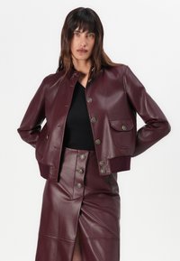 TWINSET COATED SKIRT - A-line skirt - wine tasting