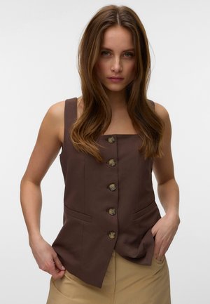 Vero Moda VMKANDRA - Bodywarmer - chocolate
