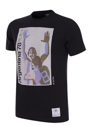 ARGENTINA 1978 WORLD CUP POSTER - T-shirt imprimé - black