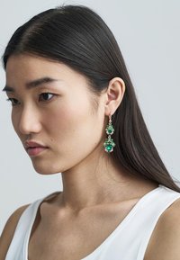 Marchesa DROP - Naušnice - gold-coloured/emerald