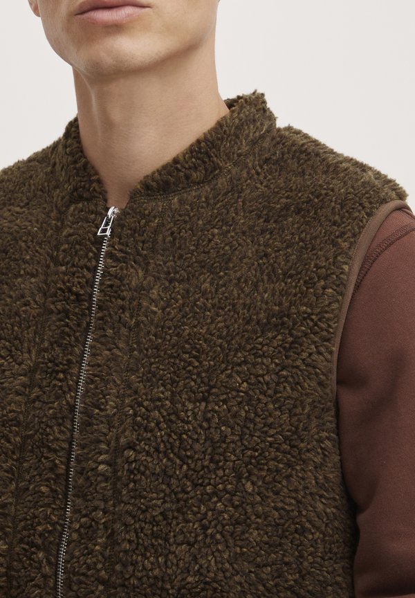 CFJonson - Waistcoat - potting soil melange4