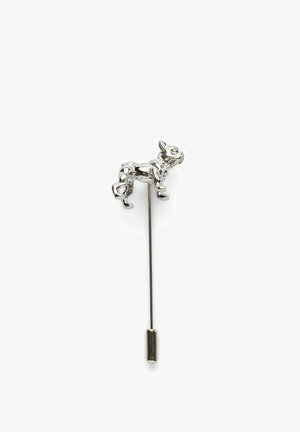 John Henric, LAPEL PIN DOG - Broche - silver-colover