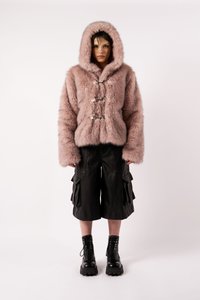 JULIA COAT - Lühike jakk - pink