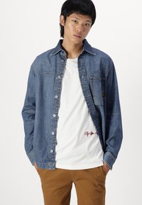 G-STAR CIRCLE  - Print T-shirt - white