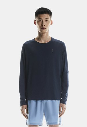 On PERFORMANCE  - T-shirt à manches longues - navy   black