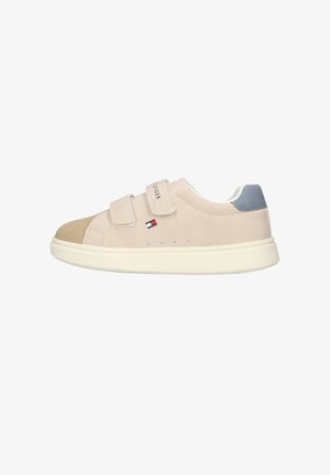 Tommy Hilfiger, TOMMY HILFIGER JONGENS LAGE SNEAKERS 35218. - Sneaker low - a beige denim