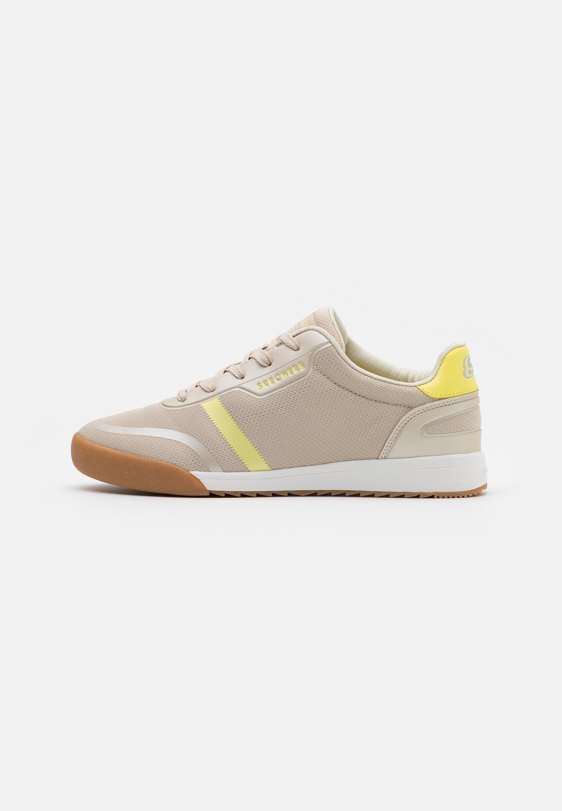 Skechers Sport ZINGER - Joggesko - natural/yellow Skechers Sport ZINGER - Joggesko - natural/yellow