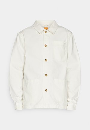 Timberland KEMPSHIRE WASHED CHORE JACKET - Leichte Jacke - vintage white