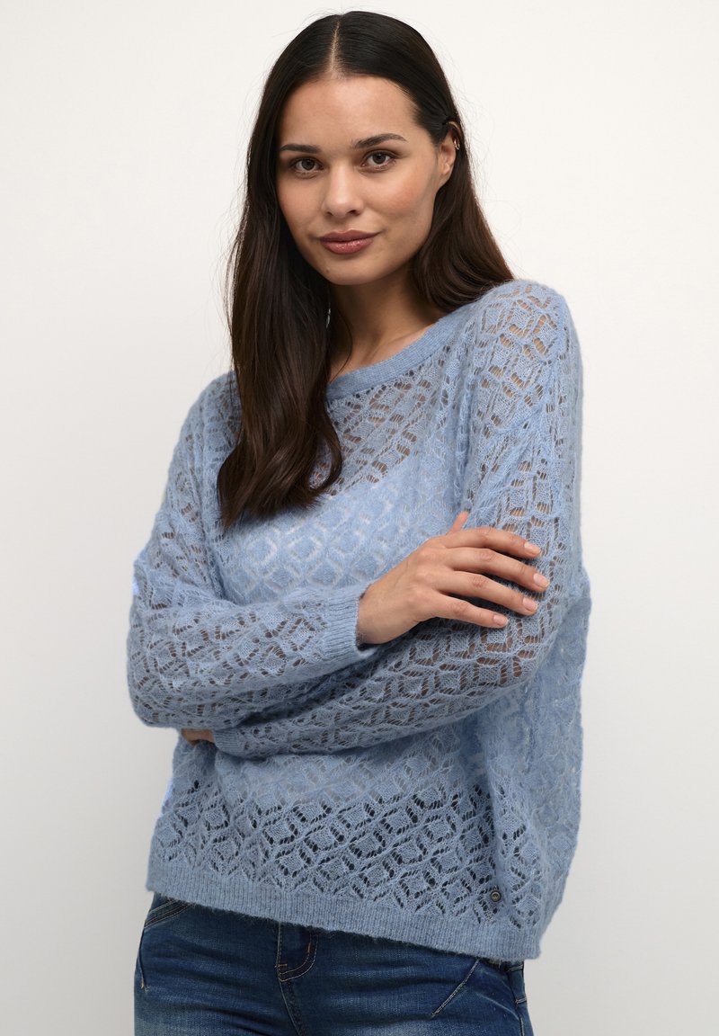 Dalle Piane Cashmere BLEND - Sciarpa - azzurro/carta da zucchero