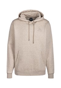 Under Armour ICON FLEECE - Fleecetrøjer - timberwolf taupe light hthr   timberwolf taupe