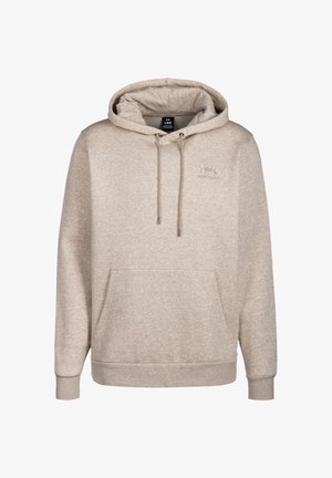 Under Armour ICON FLEECE - Fleece jumper - timberwolf taupe light hthr timberwolf taupe