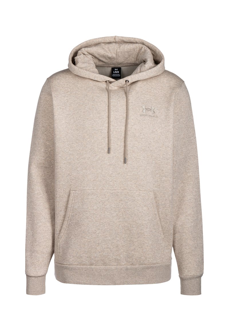 Under Armour ICON FLEECE - Fleecetrøjer - timberwolf taupe light hthr   timberwolf taupe