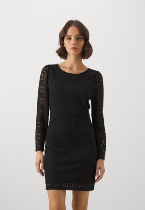 JDY Petite JDYKIMMIE DRESS - Φόρεμα σε ίσια γραμμή - black