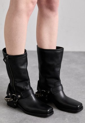 IGATA - Cowboy/Biker boots - noir