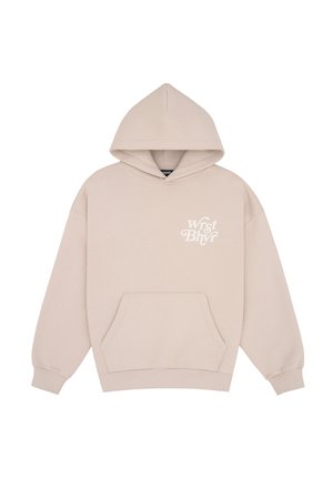 WRSTBHVR, REEN - Felpa con cappuccio - silver gray blanc de blanc