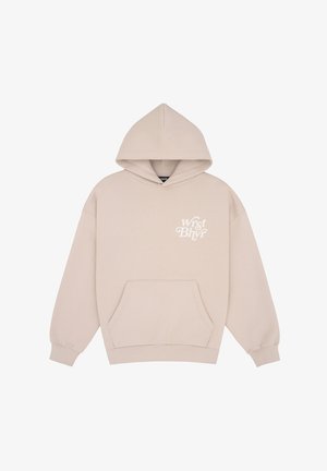WRSTBHVR, REEN - Felpa con cappuccio - silver gray blanc de blanc