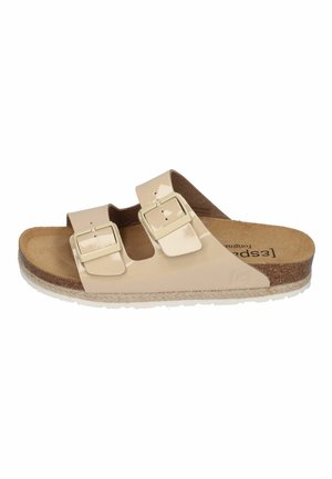 AMI GLOSSY  - Mules - sable